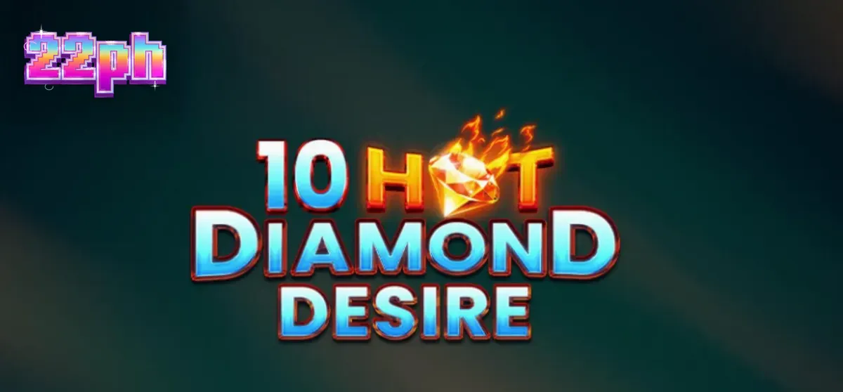 Isang makulay na slot machine na may temang prutas at diamante na nagpapakita ng mainit na retro aesthetic.